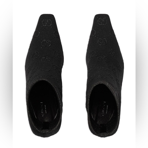 ❤️❤️ Gucci
Interlocking-G  knitted ankle boots❤️❤️ - Picture 5 of 7